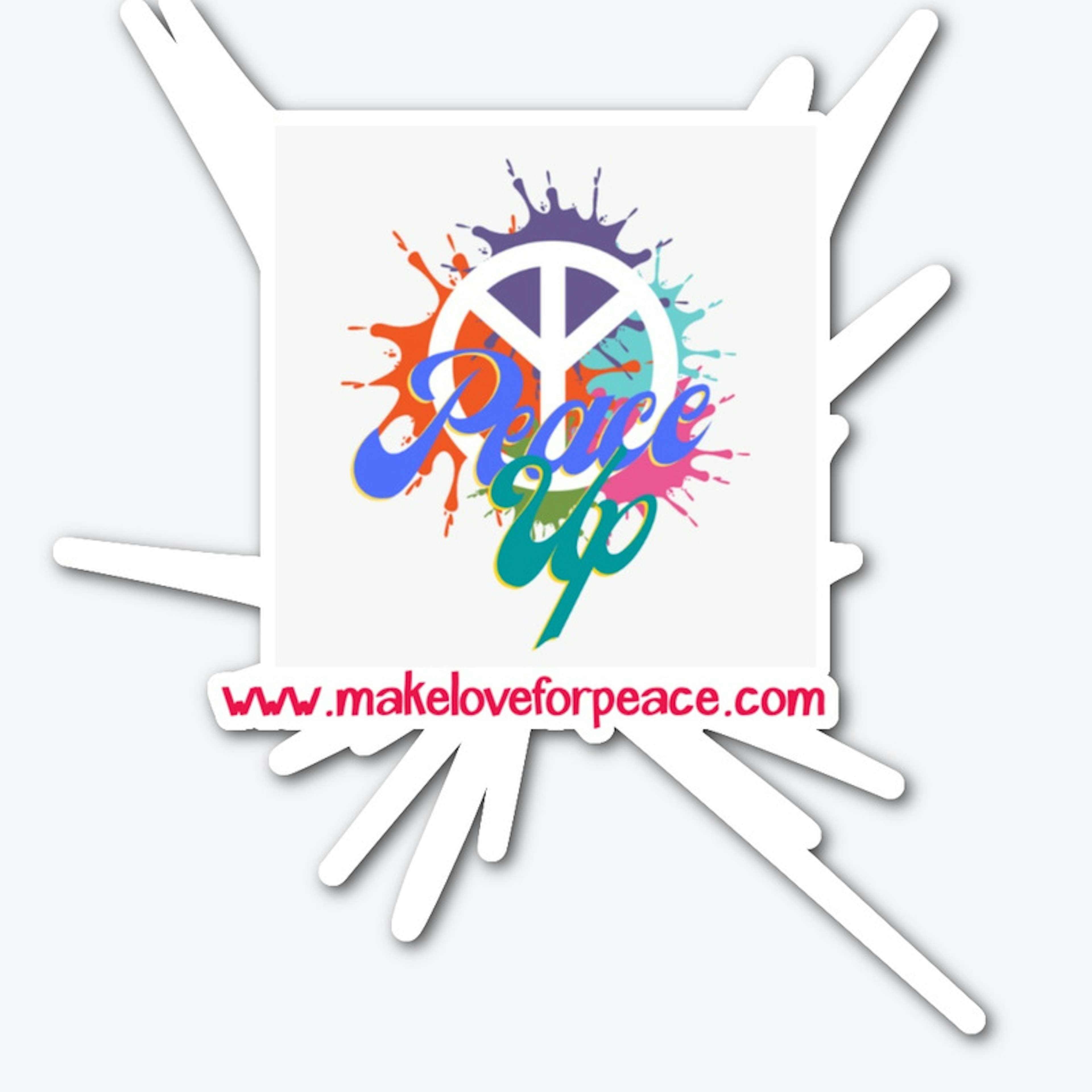 MLFP - Peace up paint splash