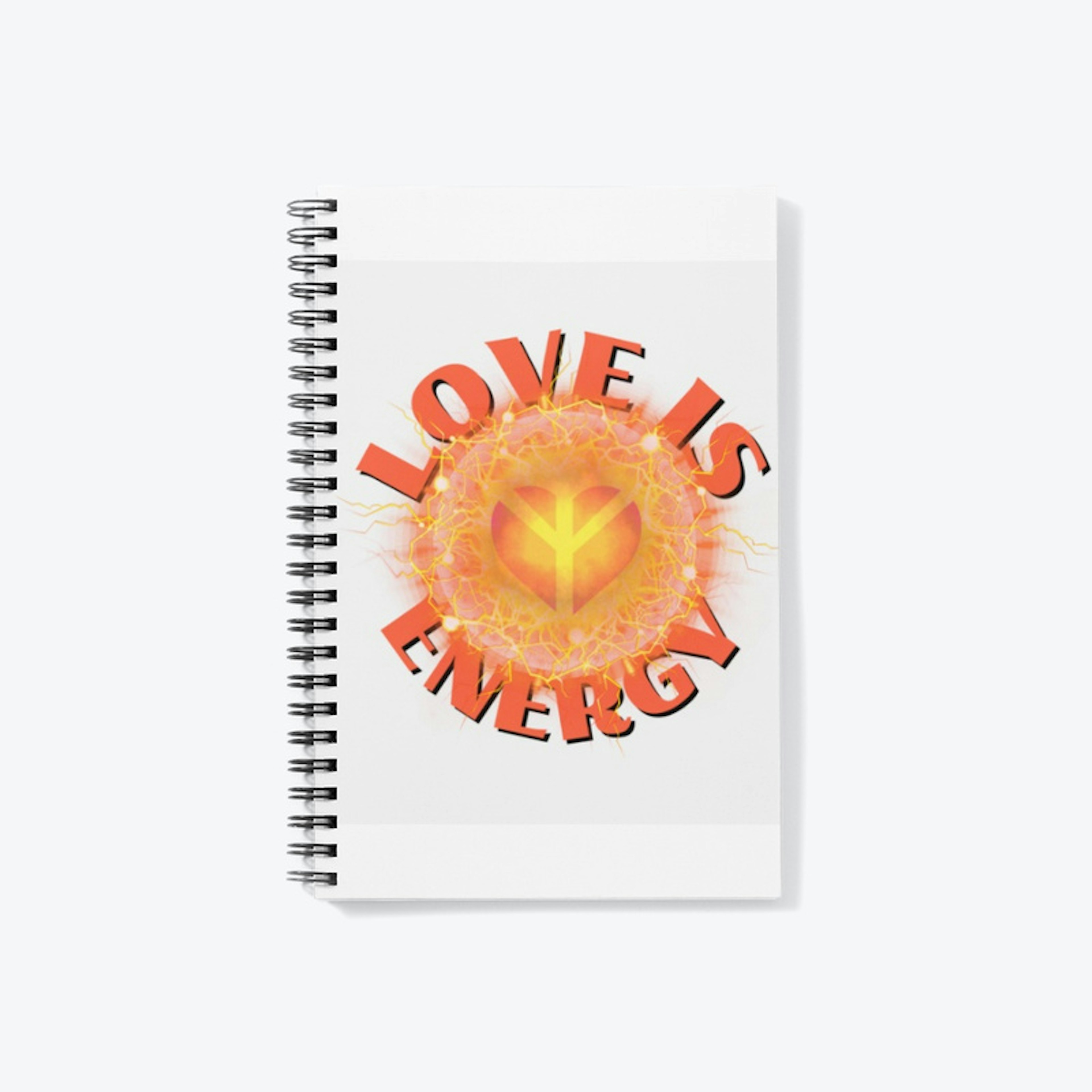 MLFP - Love is energy notebook merch
